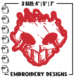 Bleach logo Embroidery Design, Bleach Embroidery, Embroidery File, Anime Embroidery, Anime shirt, Digital download.