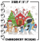 Bluey family Embroidery Design,Bluey Embroidery, Embroidery File, Chrismas Embroidery, Anime shirt, Digital download.jpg
