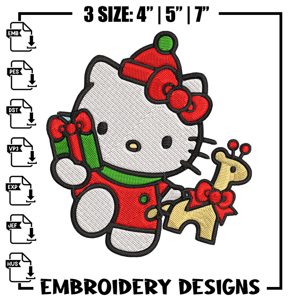 Hello kitty chrismas Embroidery Design,Kitty Embroidery,Embroidery File,Chrismas Embroidery,Anime shirt,Digital download.jpg