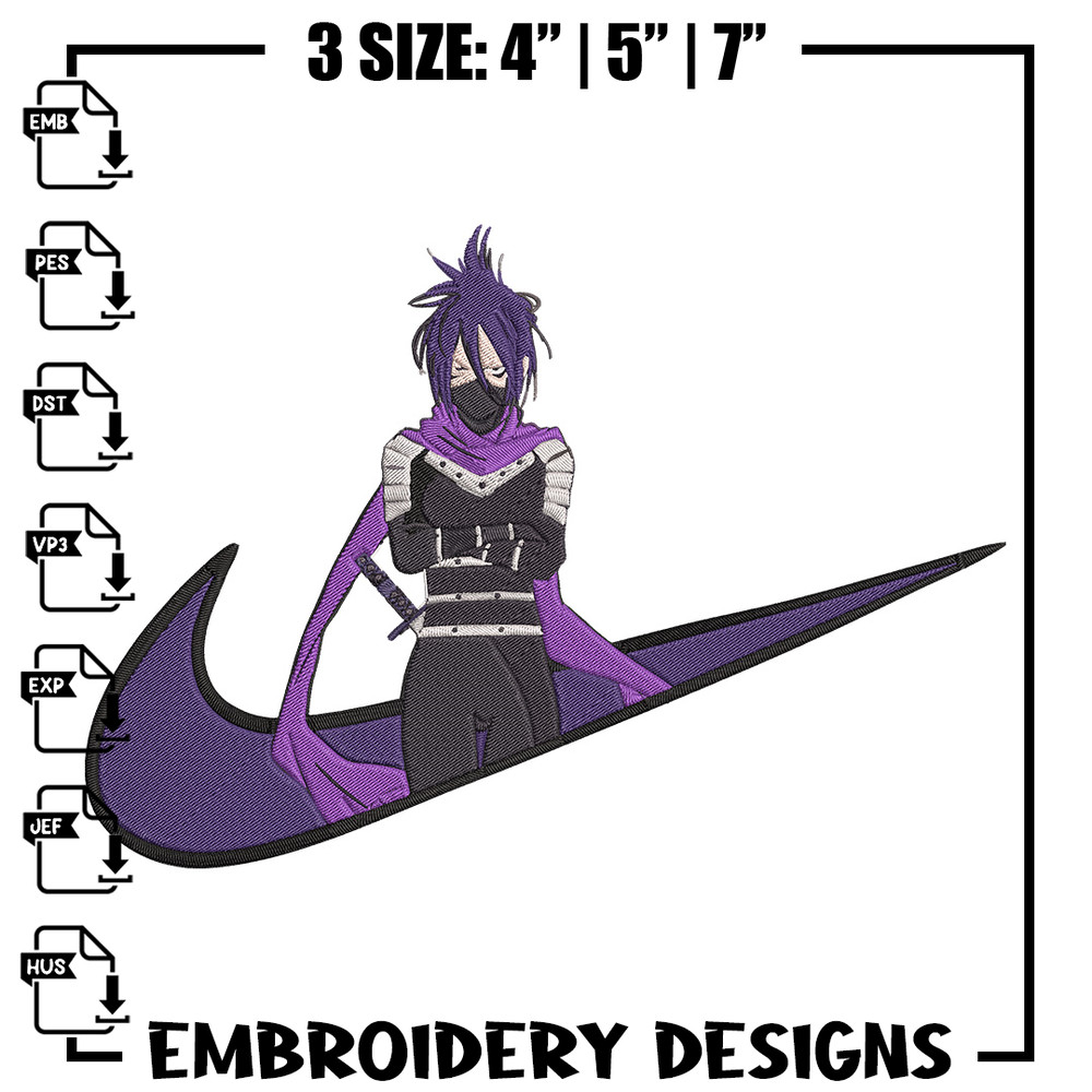 Sonic nike Embroidery Design, One punch man Embroidery, Embroidery File, Anime Embroidery, Nike shirt, Digital download.jpg