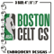 Boston Celtics logo embroidery design, NBA embroidery, Sport embroidery, Logo sport embroidery, Embroidery design..jpg