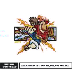 luffy one piece embroidery design (3)