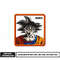 Son goku dragonball embroidery design