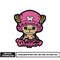 Tony tony chopper embroidery design
