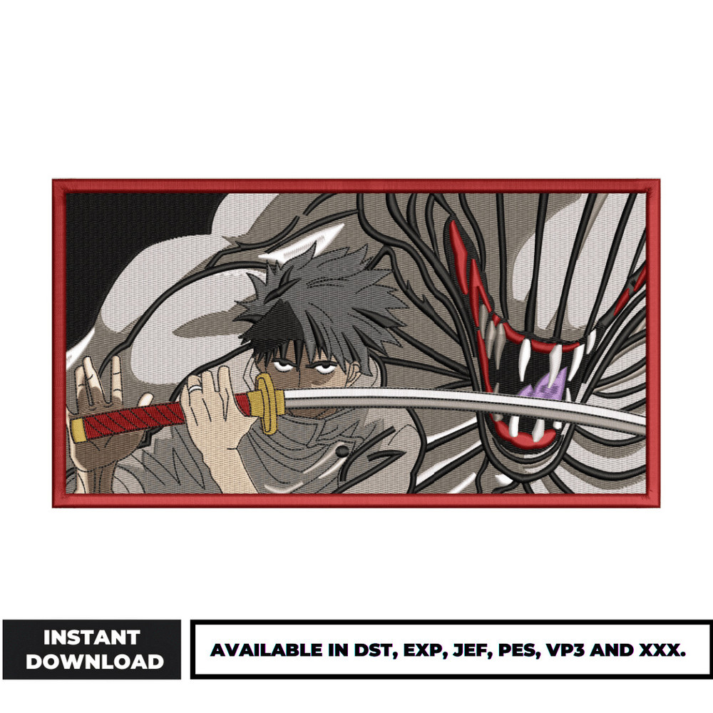 Yuta x rika box embroidery design