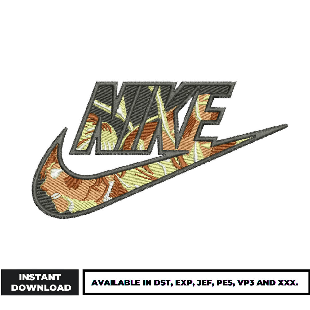 Zenitsu nike embroidery design