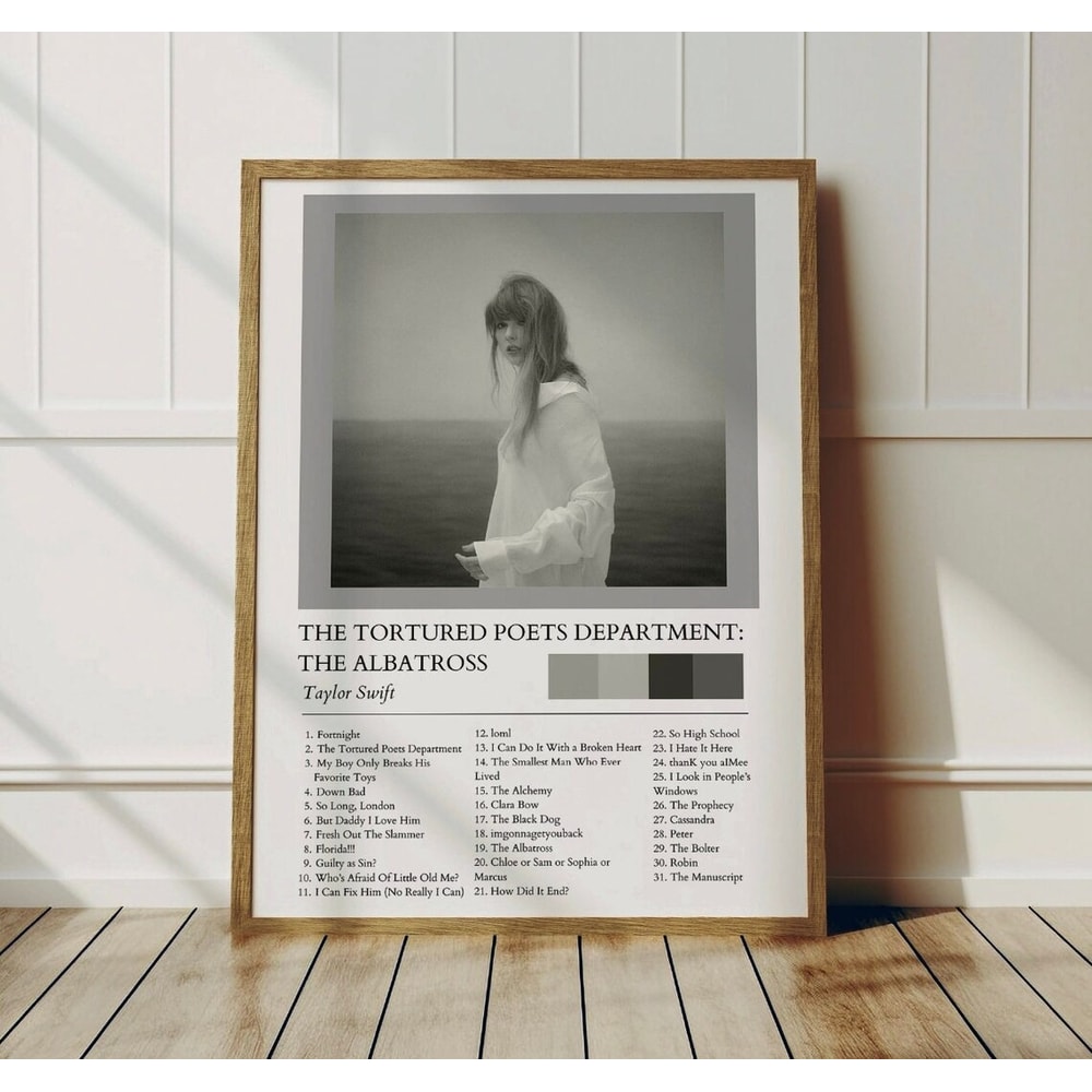 THE ALBATROSS The Tortured Poets Department Poster Gift Wall Decor Album Cover Poster Wall Art new album2.jpg