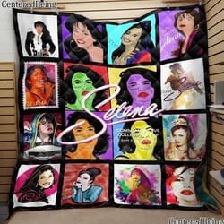 selena quintanilla quilt blanket, selena quintanilla blanket, bedding blanket, quilt blanket, custom quilt blanket, pers