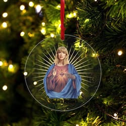 taylor swiftie jesus ornament, taylor ornament, taylor version, eras tour decor gift, eras tour jesus, taylor swiftie, s