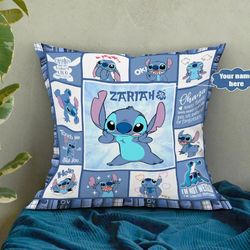 stitch lilo pillow case, stitch pillow, stitch lilo gift, stitch lilo quilt, stitch lilo bedding set, stitch lilo blanke