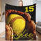 Custom Number Name Softball Blanket, Softball Blanket, Softball Gift for Girls, Softball Gift, Custom Sports Gift, Team Gifts.jpg