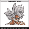 Goku mui Embroidery Design, Dragonball Embroidery, Embroidery File, Anime Embroidery, Anime shirt, Digital download.jpg