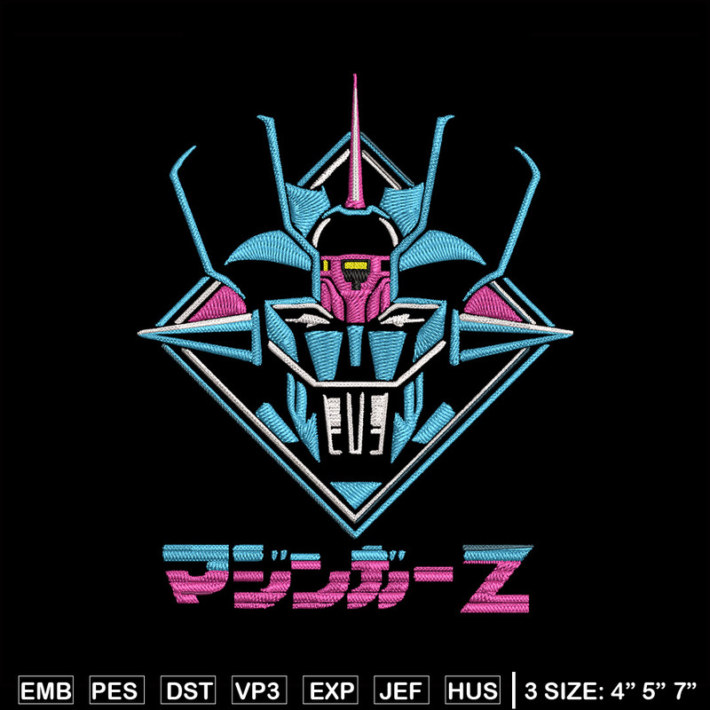 Gundam logo Embroidery Design, Gundam Embroidery, Embroidery File, Anime Embroidery, Anime shirt, Digital download.jpg
