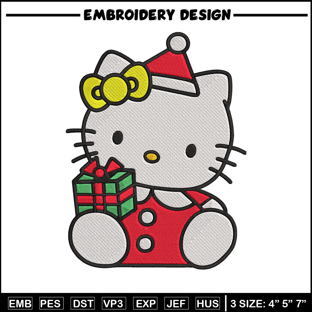 Hello kitty chrismas Embroidery Design,Kitty Embroidery,Embroidery File, Anime Embroidery, Anime shirt, Digital download.jpg