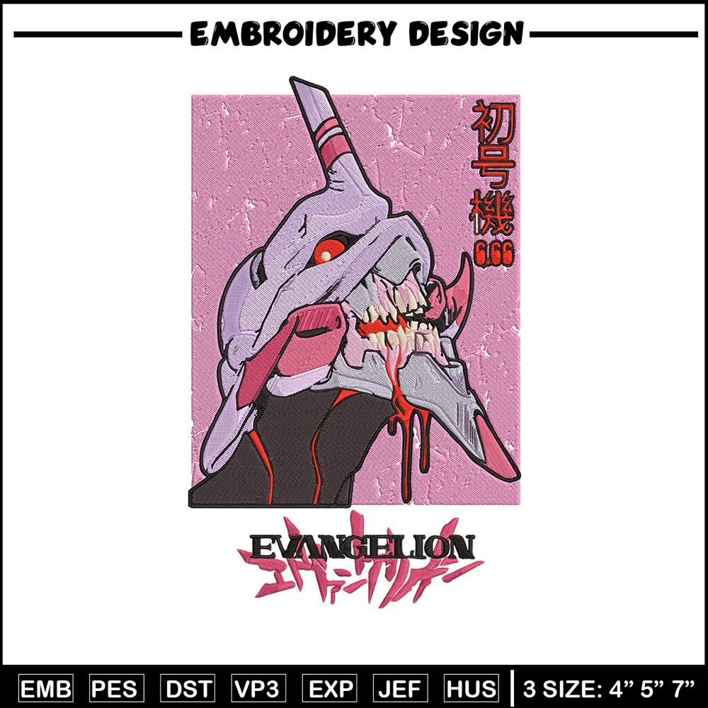 Hikari Horaka Embroidery Design, Evangelion Embroidery, Embroidery File, Anime Embroidery, Anime shirt, Digital download.jpg