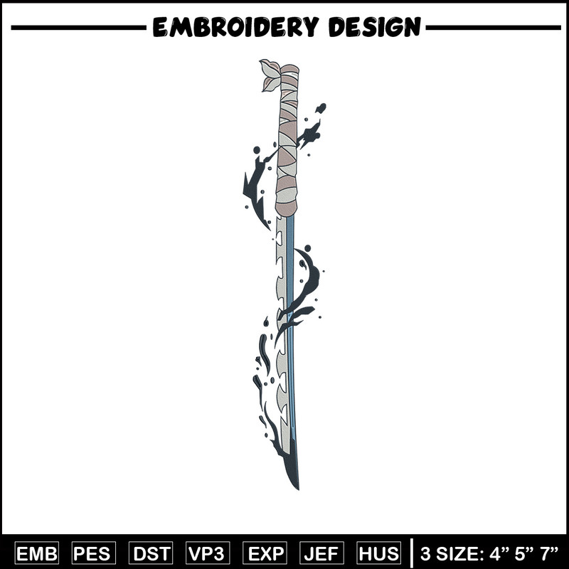 Inosuke sword Embroidery Design, Demon slayer Embroidery, Embroidery File, Anime Embroidery,Anime shirt,Digital download.jpg