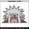 Jiraiya Peeker Embroidery Design, Naruto Embroidery, Embroidery File, Anime Embroidery, Anime shirt, Digital download.jpg