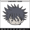 Megumi chibi Embroidery Design, Jujutsu Embroidery, Embroidery File, Anime Embroidery, Anime shirt,Digital download.jpg