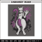 Mewtwo poster Embroidery Design, Pokemon Embroidery, Embroidery File, Anime Embroidery, Anime shirt, Digital download.jpg