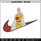 Saitama nike Embroidery Design,One punch man Embroidery, Embroidery File, Nike Embroidery, Anime shirt,Digital download.jpg