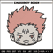 Sukuna chibi Embroidery Design, Jujutsu Embroidery, Embroidery File, Anime Embroidery, Anime shirt, Digital download.jpg