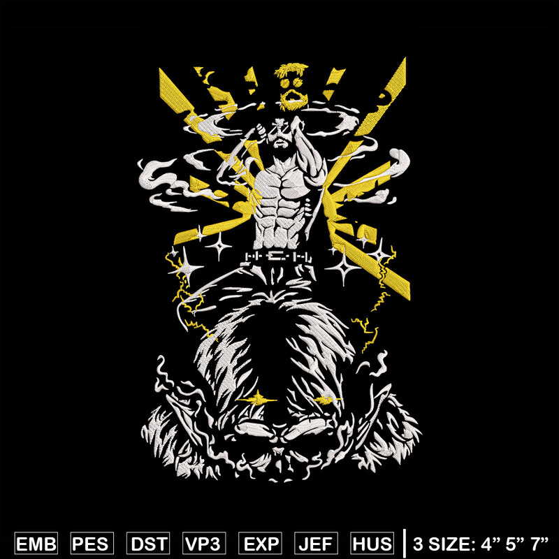 Zeke Yeager Embroidery Design, Aot Embroidery, Embroidery File, Anime Embroidery, Anime shirt, Digital download..jpg