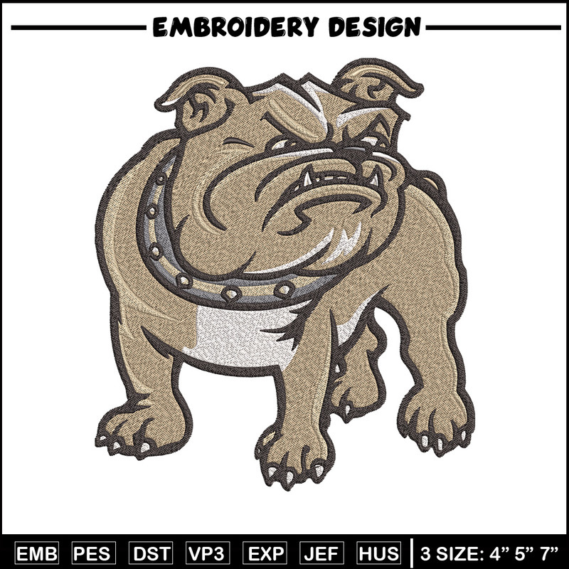 Azalea Bulldogs logo embroidery design, Football embroidery, Sport embroidery, logo sport embroidery,Embroidery design.jpg