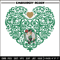 Boston Celtics heart embroidery design, NBA embroidery, Sport embroidery, Logo sport embroidery, Embroidery design.jpg