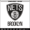 Brooklyn Nets logo embroidery design,NBA embroidery,Sport embroidery, Logo sport embroidery, Embroidery design..jpg