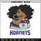 Charlotte Hornets girl embroidery design, NBA embroidery, Sport embroidery, Embroidery design, Logo sport embroidery..jpg
