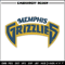 Memphis Grizzlies logo embroidery design, NBA embroidery, Sport embroidery,Embroidery design, Logo sport embroidery.jpg
