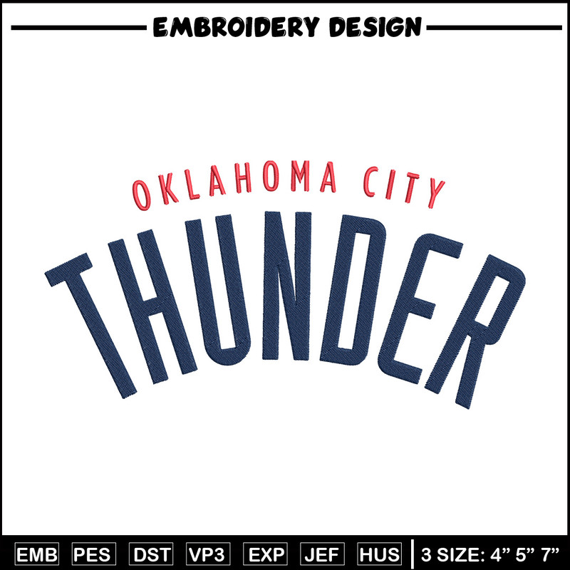 Oklahoma Thunder logo embroidery design, NBA embroidery, Sport embroidery, Embroidery design, Logo sport embroidery.jpg