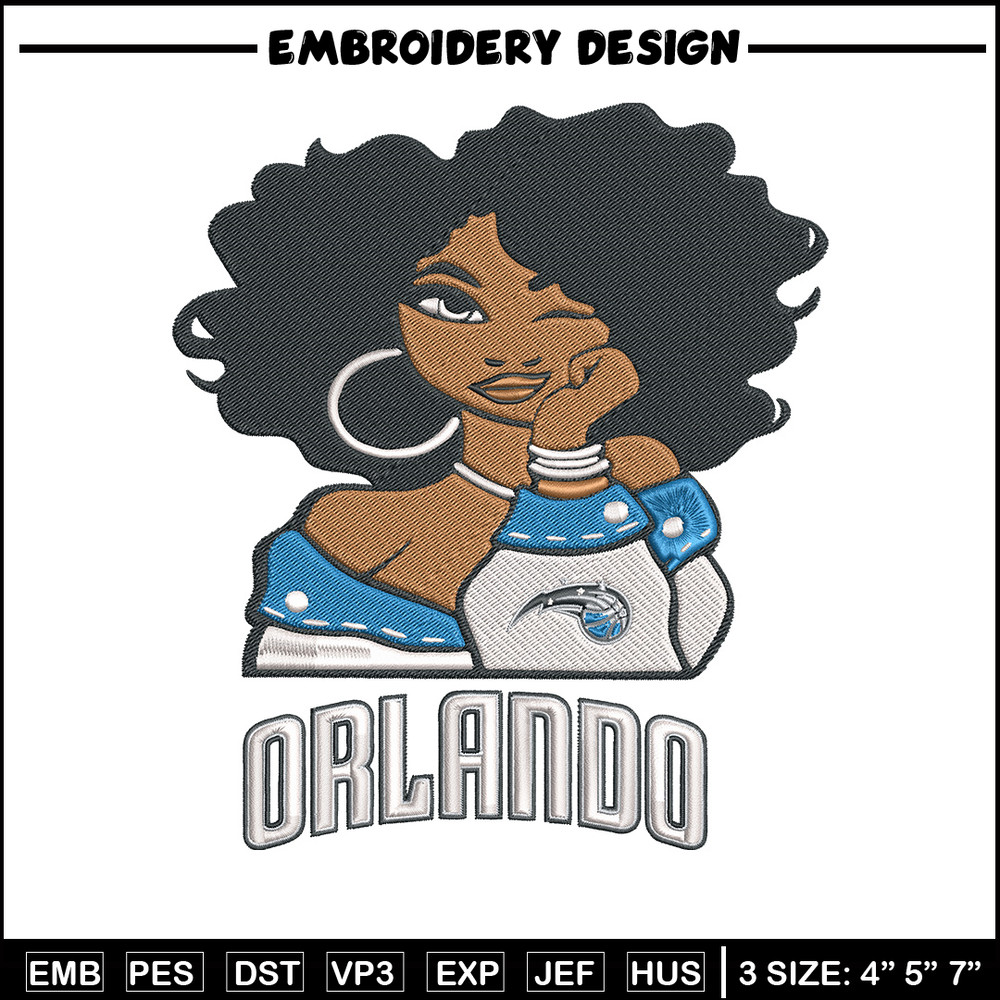 Orlando Magic girl embroidery design, NBA embroidery, Sport embroidery,Embroidery design ,Logo sport embroidery.jpg