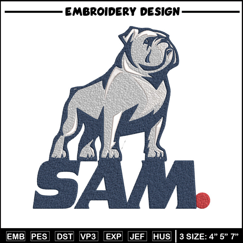 Samford University embroidery design, College embroidery, Sport embroidery, logo sport embroidery, Embroidery design.jpg