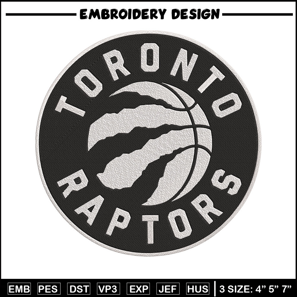 Toronto Raptors logo embroidery design,NBA embroidery, Sport embroidery, Embroidery design, Logo sport embroidery.jpg
