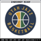 Utah Jazz logo embroidery design, NBA embroidery, Sport embroidery, Embroidery design,Logo sport embroidery.jpg