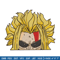 All Might Peeker Embroidery Design, Mha Embroidery, Embroidery File, Anime Embroidery, Anime shirt, Digital download.jpg