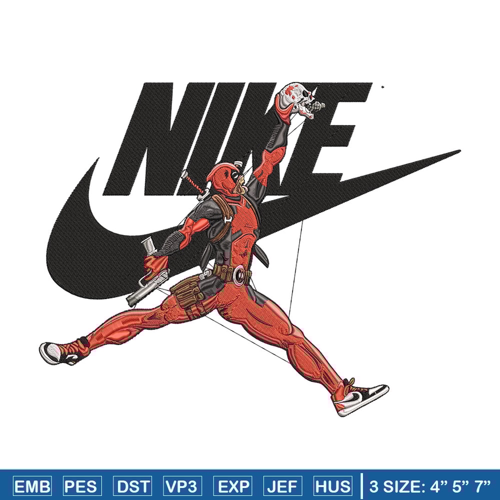 Deadpool nike Embroidery Design, Deadpool Embroidery, Embroidery File,Nike Embroidery, Anime shirt, Digital download.jpg