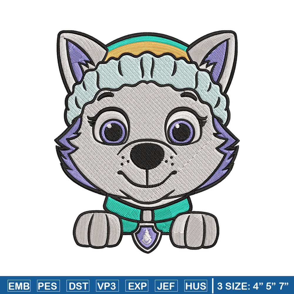 Everest Dog Embroidery Design, Paw Patrol Embroidery, Embroidery File,Anime Embroidery, Anime shirt,Digital download..jpg