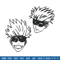 Gojo face Embroidery Design, Jujutsu Embroidery, Embroidery File, Anime Embroidery, Anime shirt, Digital download.jpg