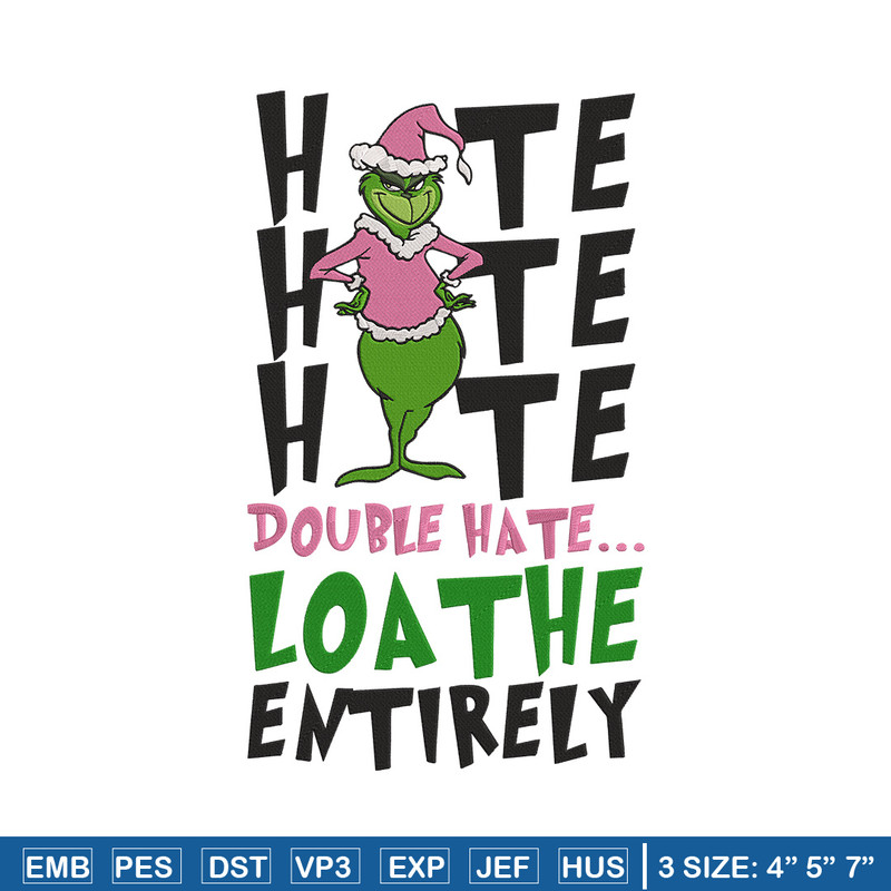 Grinchmas Embroidery Design, Grinch Embroidery, Embroidery File, Chrismas Embroidery, Anime shirt,Digital download..jpg