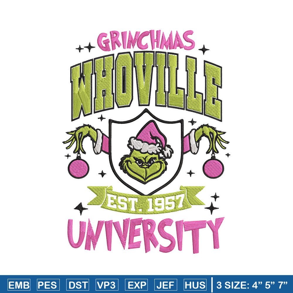 Grinchmas est 1957 Embroidery Design, Grinch Embroidery,Embroidery File,Chrismas Embroidery,Anime shirt,Digital download.jpg