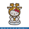 Hello kitty reineer Embroidery Design, Hello kitty Embroidery, Embroidery File, Anime Embroidery, Digital download.jpg