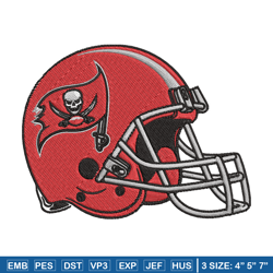 Helmet Tampa Bay Buccaneers embroidery design, Tampa Bay Buccaneers embroidery, NFL embroidery, sport embroidery.