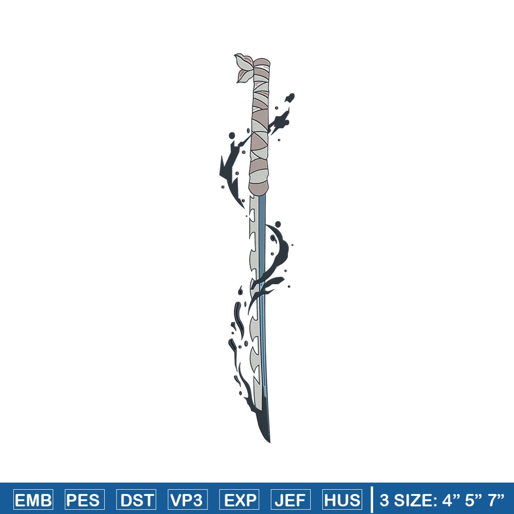 Inosuke sword Embroidery Design, Demon slayer Embroidery, Embroidery File, Anime Embroidery,Anime shirt,Digital download.jpg
