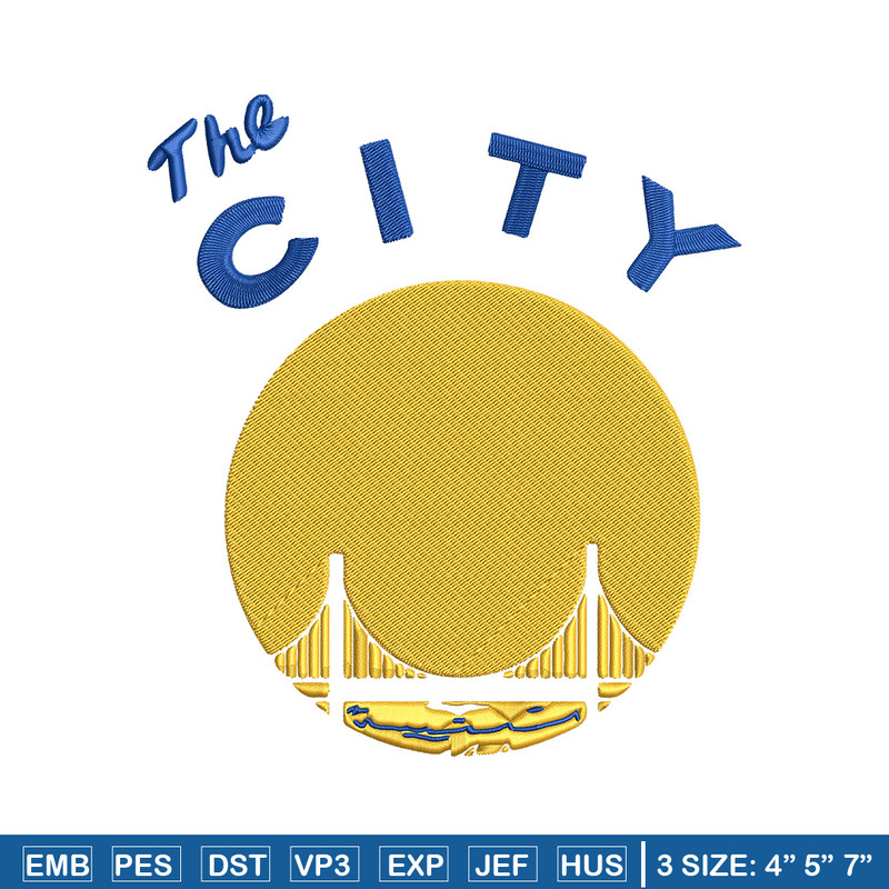 Golden State Warriors logo embroidery design, NBA embroidery, Sport embroidery,Embroidery design,Logo sport embroidery.jpg