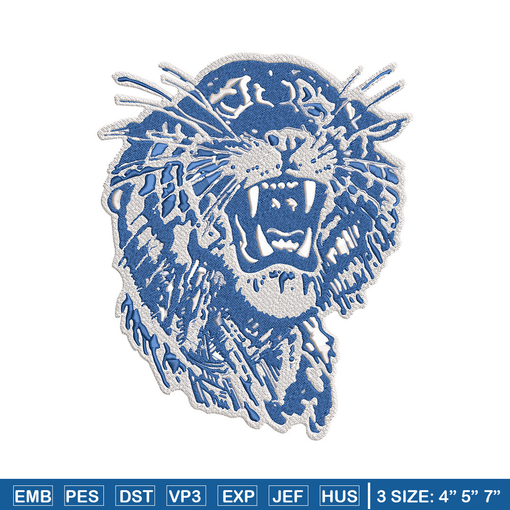 Memphis Tigers logo embroidery design, Logo embroidery, Sport embroidery, logo sport embroidery, Embroidery design.jpg