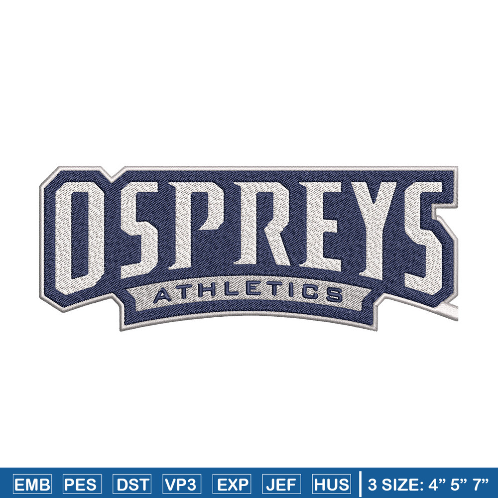 North Florida college embroidery design, College embroidery, Sport embroidery, logo sport embroidery, Embroidery design.jpg