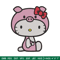 Hello Kitty Embroidery Design, Hello kitty Embroidery, Embroidery File, Anime Embroidery, Digital download.jpg