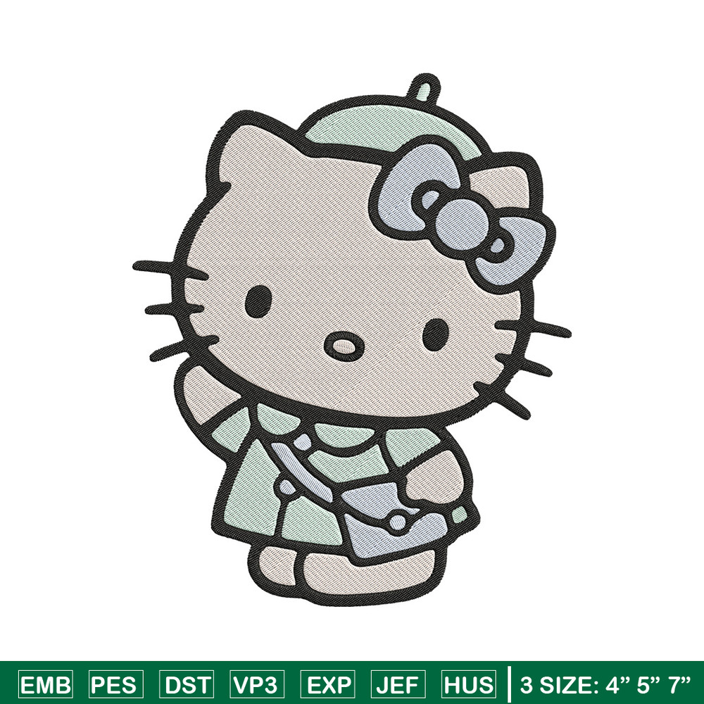 Hello Kitty girl Embroidery Design, Hello kitty Embroidery, Embroidery File, Anime Embroidery, Digital download.jpg
